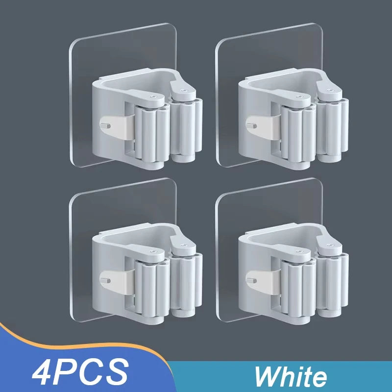 Holder for household and cleaning utensils.