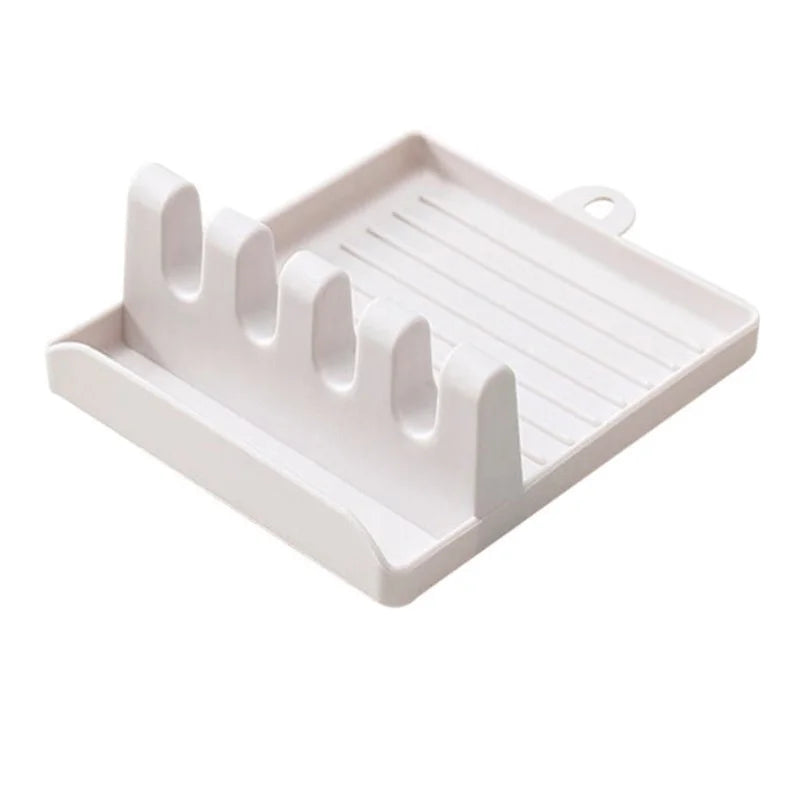 Holder for spoons, forks, spatulas and kitchen utensils.