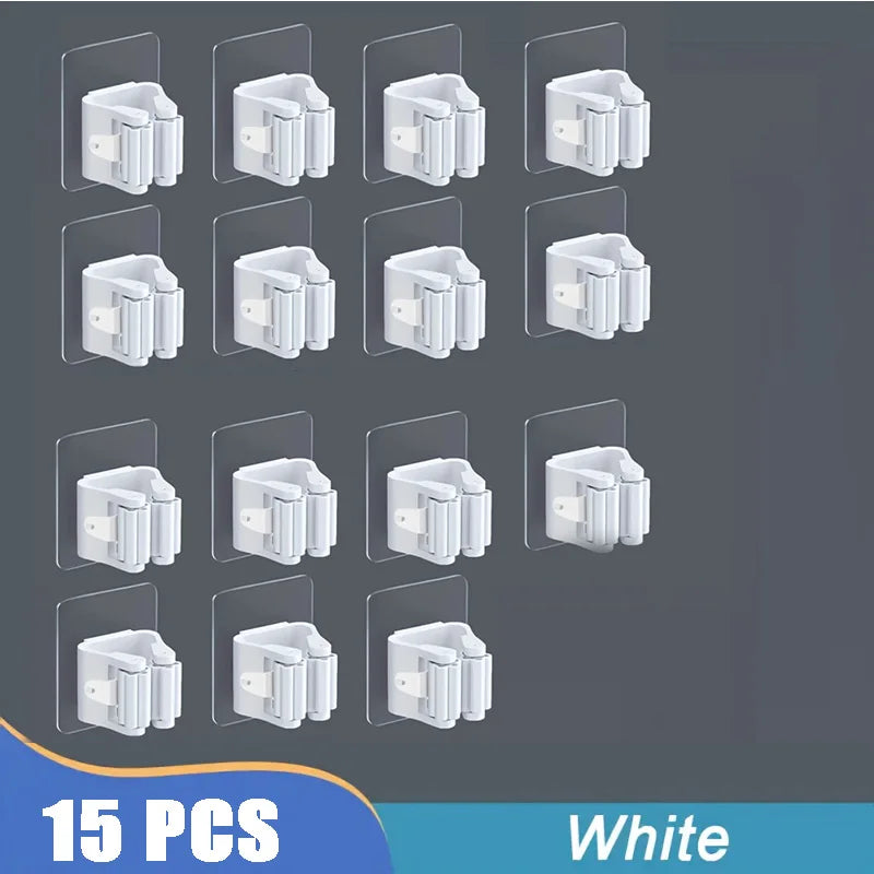 Holder for household and cleaning utensils.