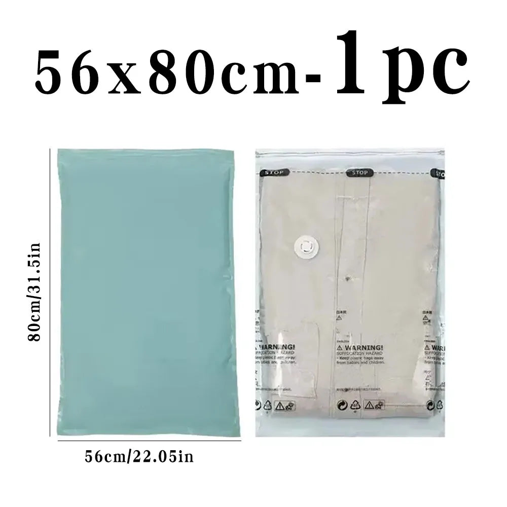 Vacuum organizer bags.