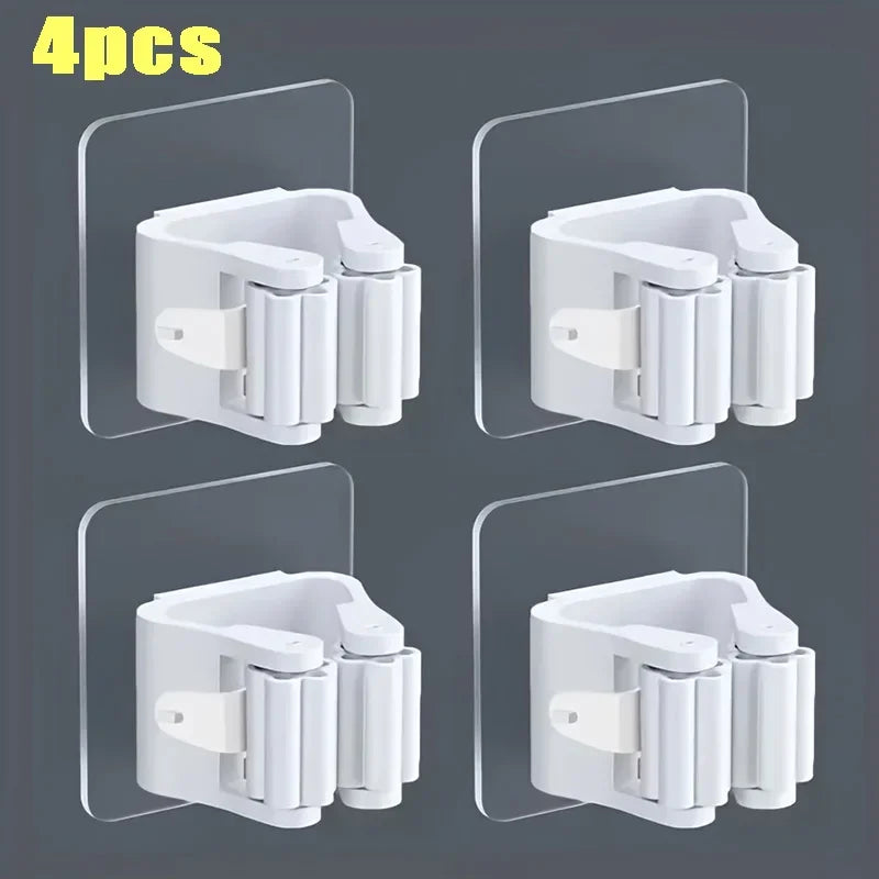 Holder for household and cleaning utensils.