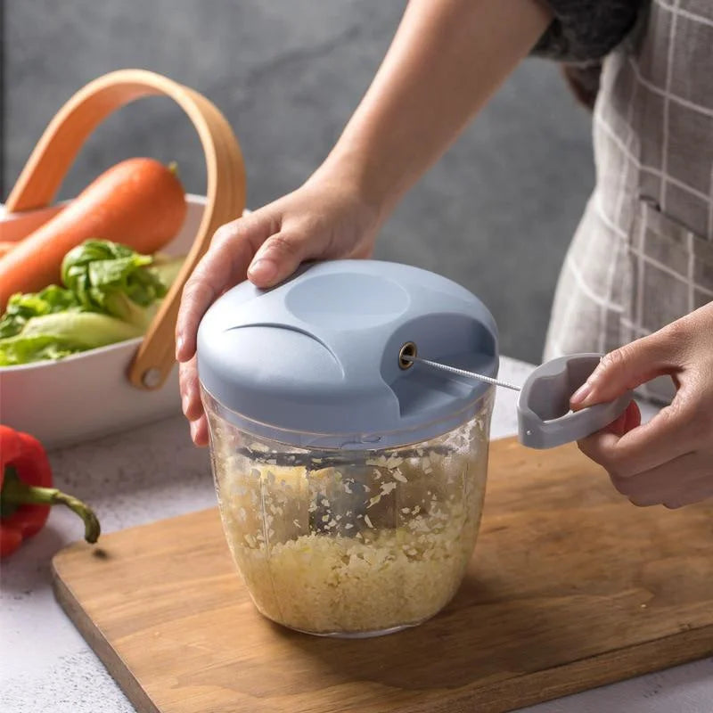Garlic press and general food preparation.