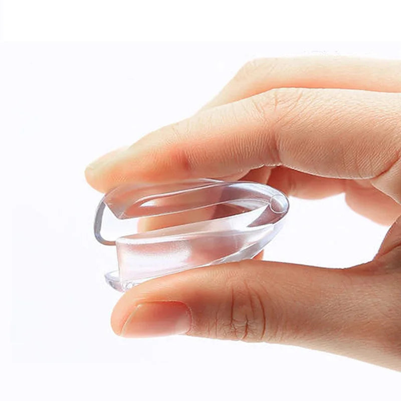Silicone protector for table corners.