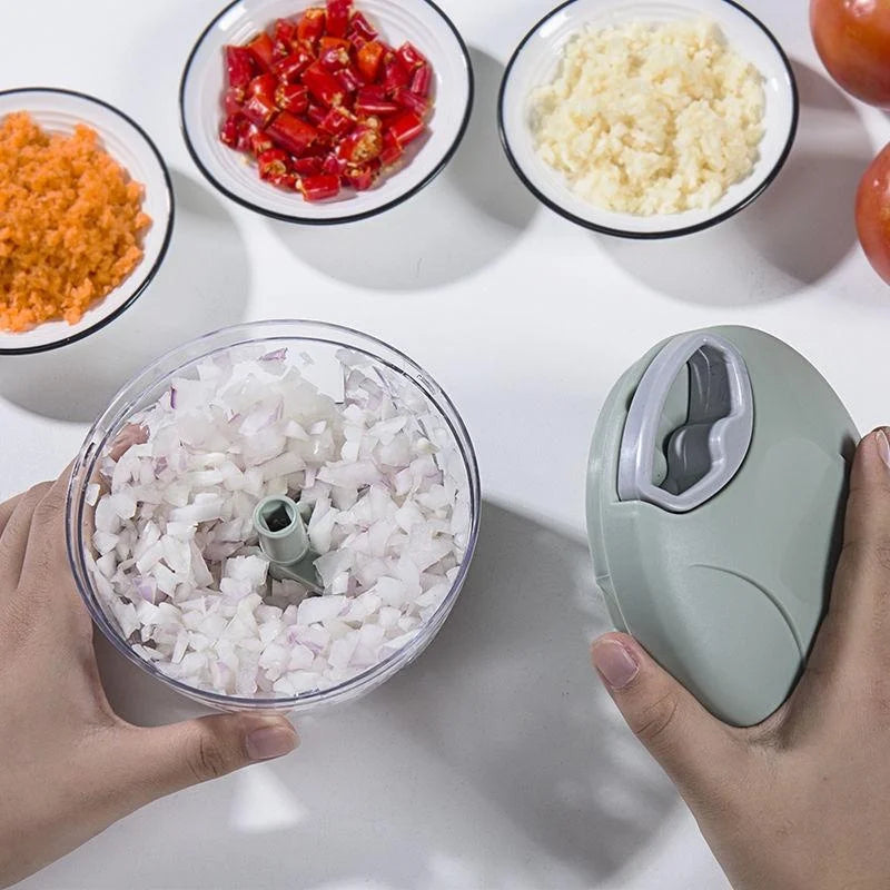 Garlic press and general food preparation.