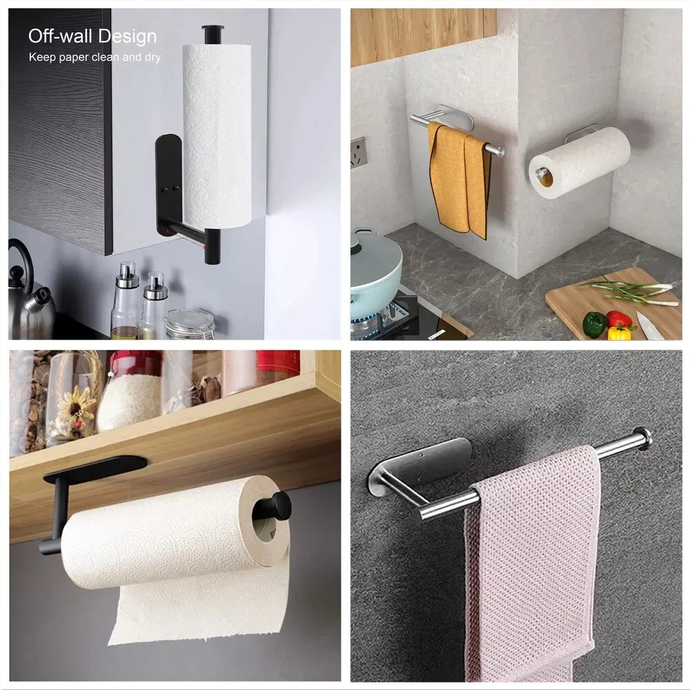 Paper towel holders for the kitchen.