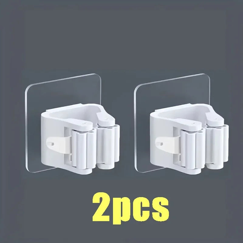 Holder for household and cleaning utensils.